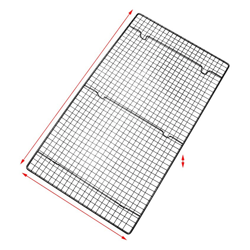 Большие глаза Опционная большая и небольшая решетка выпечки торта холодная шкаф хлеба охлаждая сеть засыхания черноты не-ручки холодная