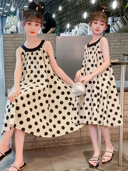 Summer cool cotton Japanese cute retro dress for students