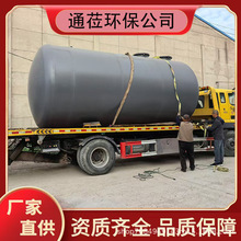 100立方双层卧式油罐 加油站汽油双层柴油罐 埋地化工储油罐