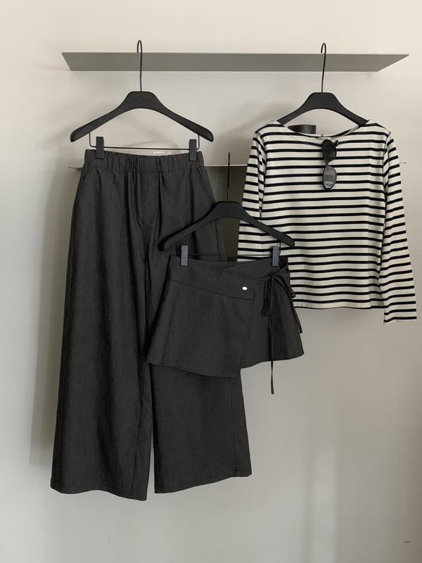 【MISS密思家正品店】休闲百搭阔腿牛仔裤休闲裤女装(配屁帘)W679|undefined