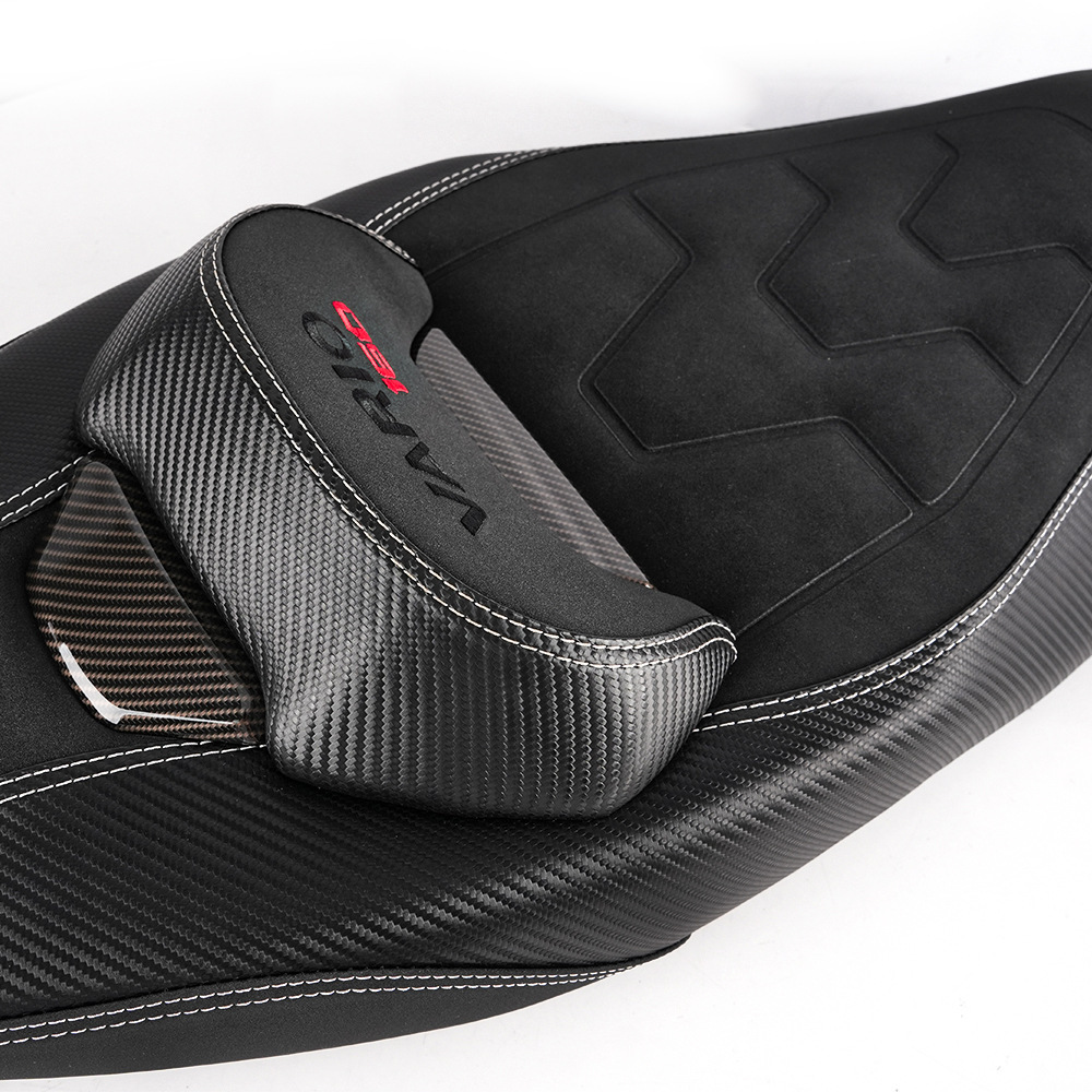 Suitable for Honda Vario160 Modified Motorcycle Seat Cushion Pu Leather Waterproof Anti-Slip Mat Click160 Seat Cover
