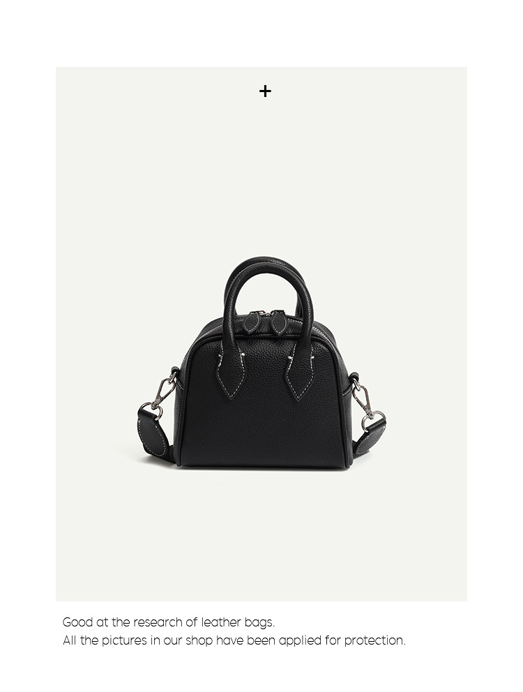 Borsa bowling boston donna in pelle borsa a tracolla elegante_voghion.com