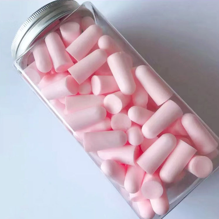 厂家直销促销120枚方罐装降噪隔音耳塞