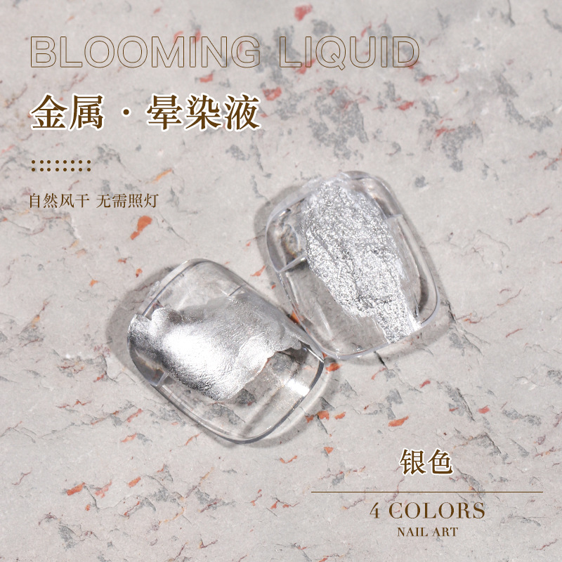 15ml metal mancha líquido plateado