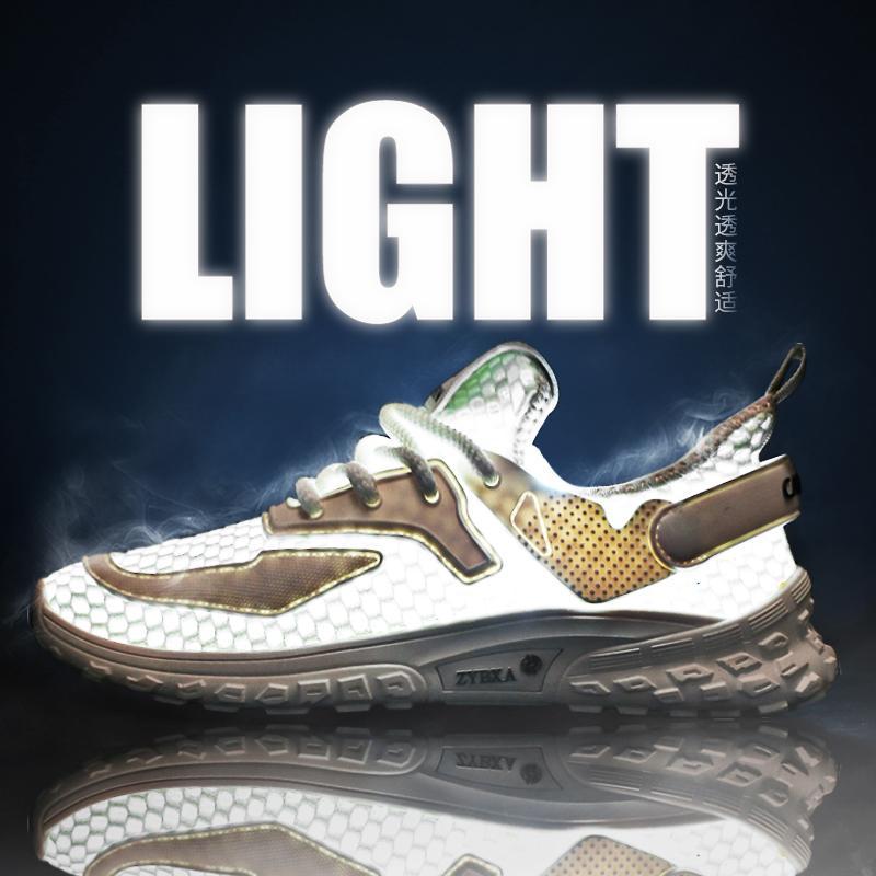 Comercio exterior verano transfronterizo nuevos zapatos de río zapatos de vadeo zapatos de red grandes de secado rápido zapatos de tela de red transpirables huecos zapatos de moda deportiva