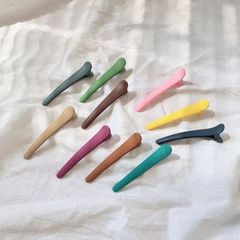 无痕大号鸭嘴夹少女刘海边夹后脑勺盘发夹理发店夹子化妆洗脸发卡