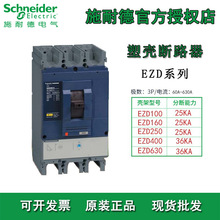 法国施耐德塑壳断路器EZD400E/630E 3P  250A~630A总制开关跨境
