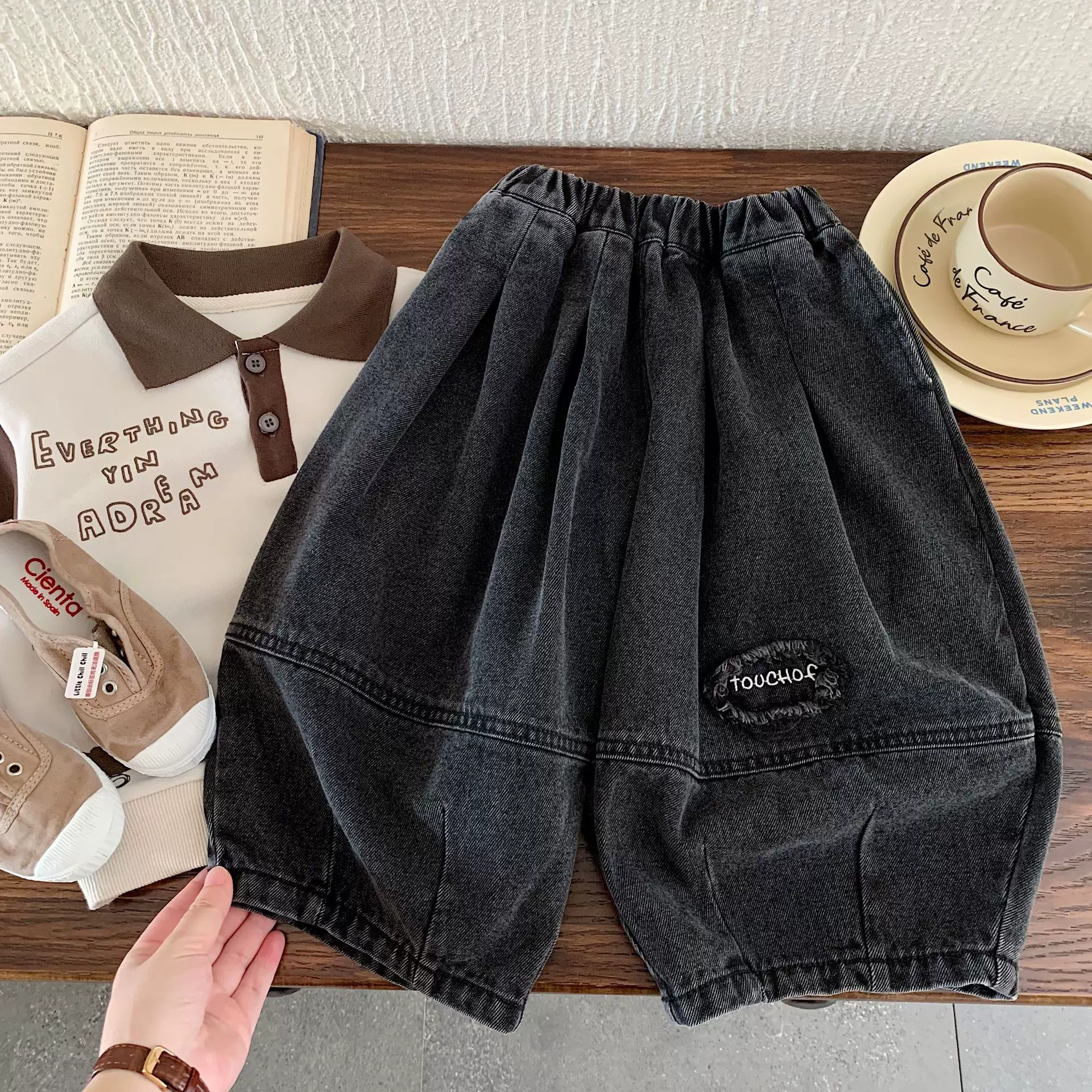 儿童牛仔裤2025年秋季新品中小童宽松春秋款百搭休闲男童牛仔长裤