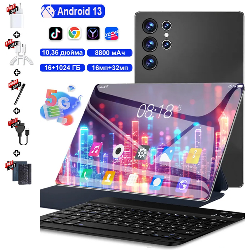 10inch Android Tablet Supports 4g Bluetooth Wifi, a Cross-Border Hit Product Exclusively for Ozon and Aliexpress Tk