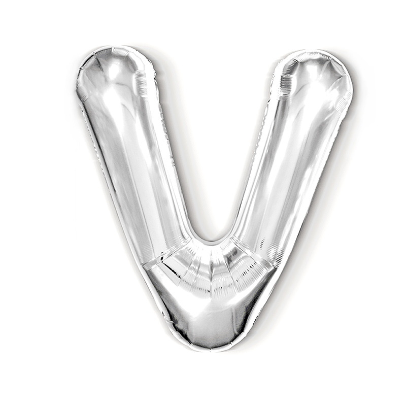 32 pulgadas 40 pulgadas 16 pulgadas inglés carta globo de aluminio fiesta de cumpleaños decoración de la boda papel de aluminio globo escena diseño