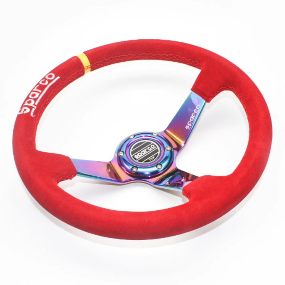 14 inch Sparco Universal Racing Deep Dish Steering Wheel