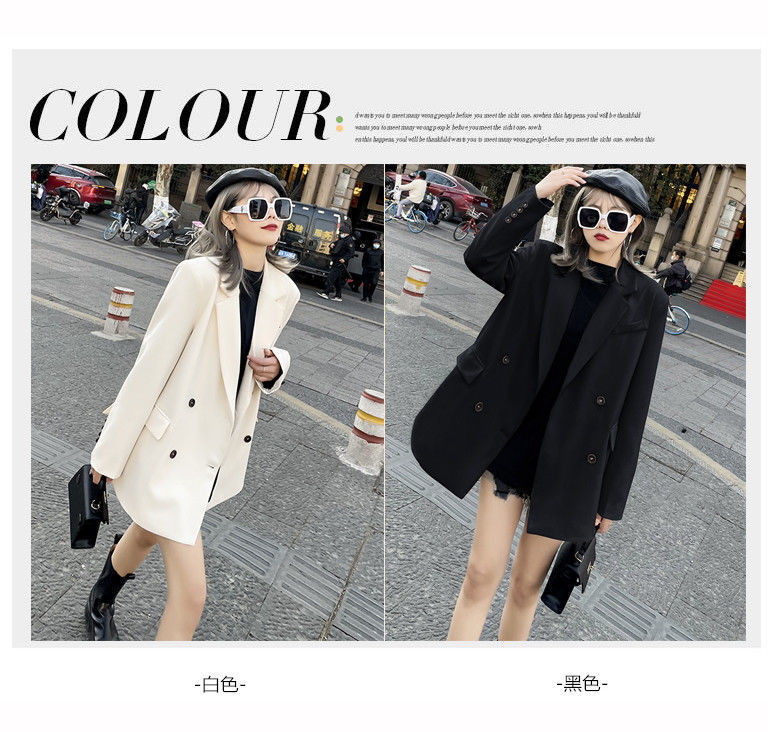 British Style Women's Blazer Jacket High-end Casual Fashion Coat_voghion.com