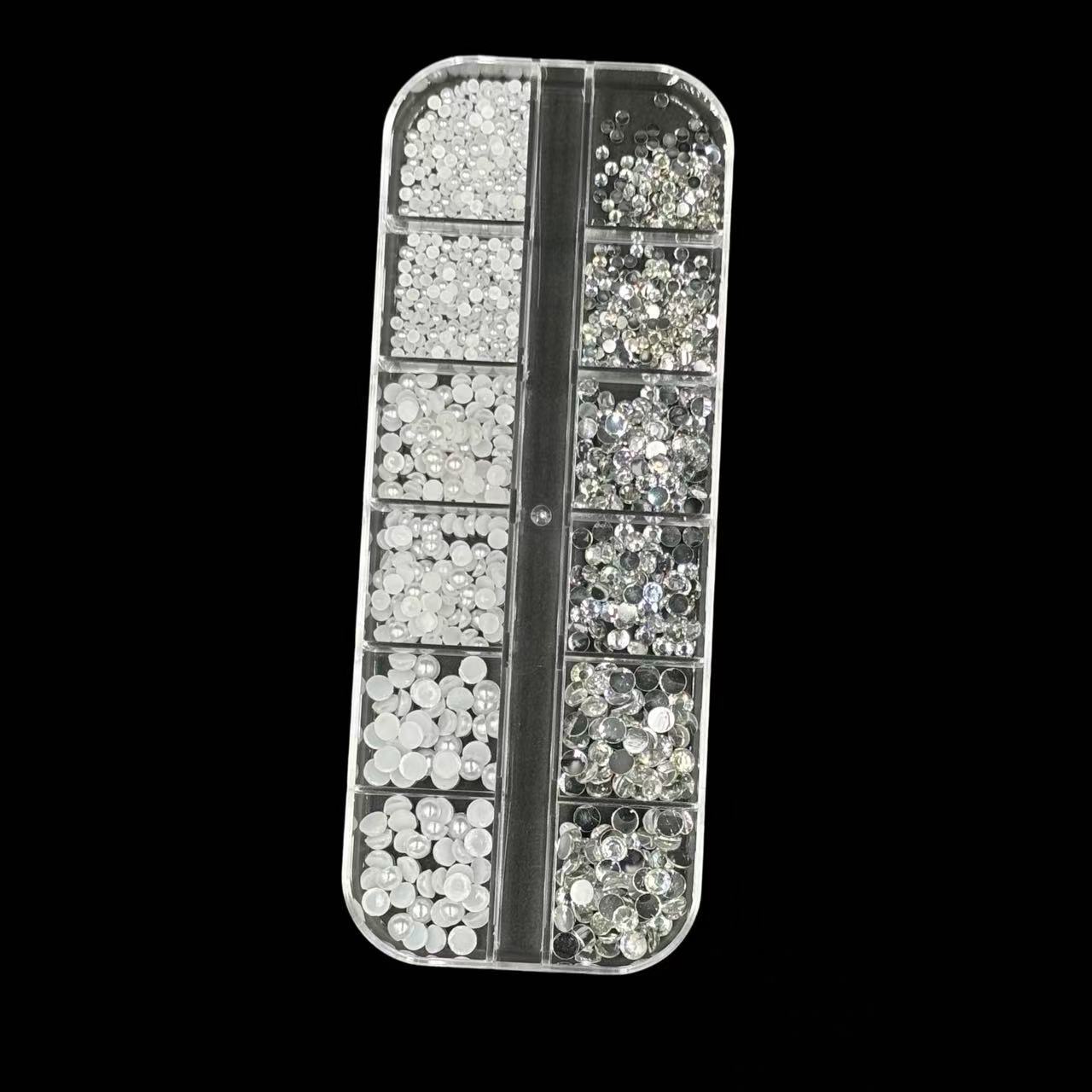 A형 반원형 펄 화이트 다이아몬드 234MM