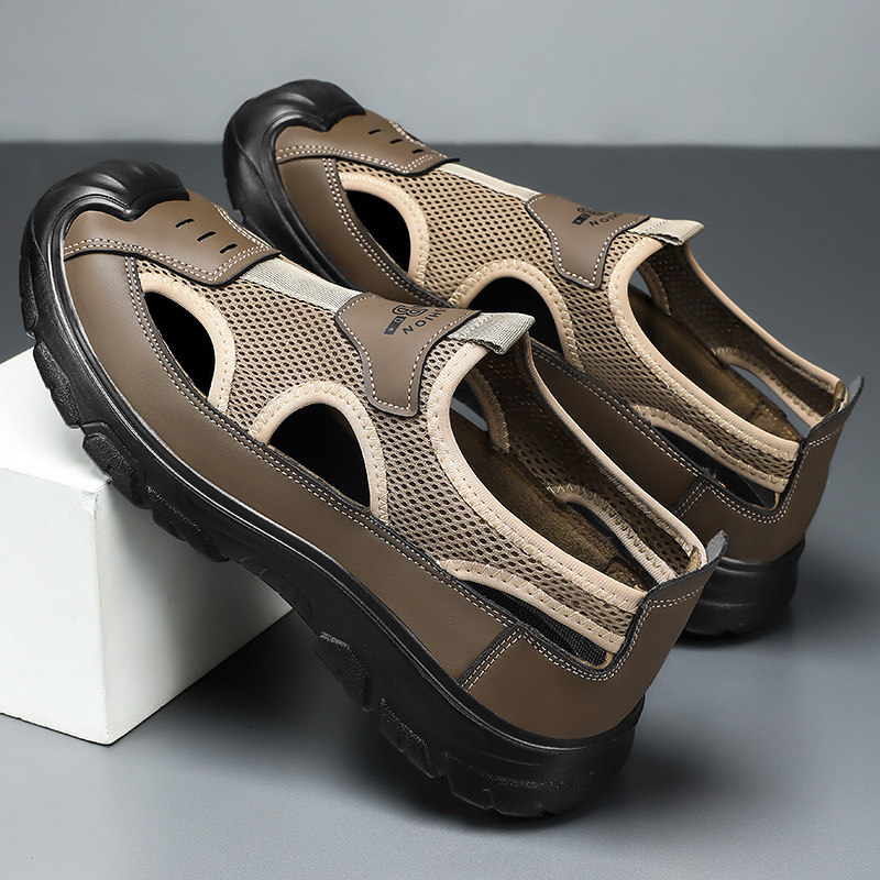 Men's Sandals 2026 New Cross-Border Snorkeling Shoes Beach Shoes Outdoor Hiking Shoes Outdoor Water Shoes River Tracing Shoes