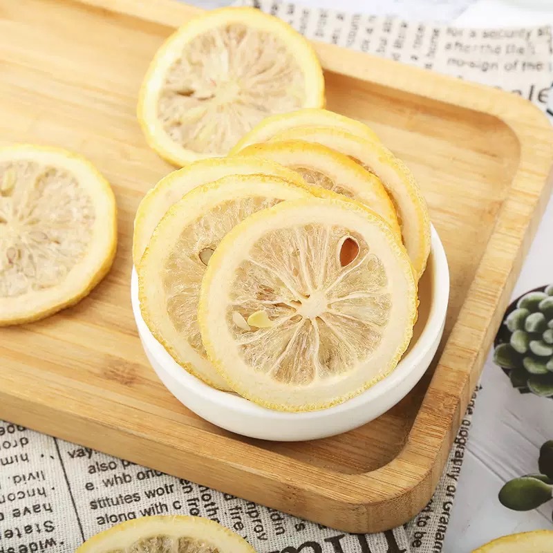Freeze Dried Lemon Slices 500g Ning Meng Pian Dried Fruit Tea Slices for Hot or Cold Brew key features