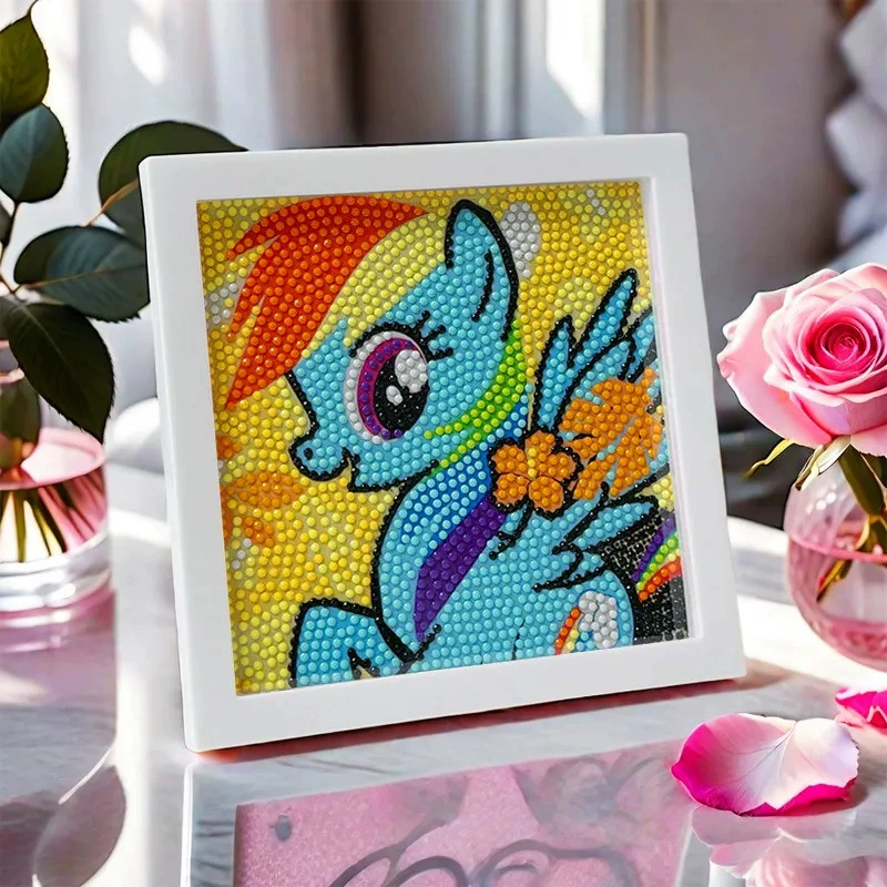 Мультяшная умная игрушка, DIY, новая коллекция, детское handmade diy, украшенная бриллиантами
