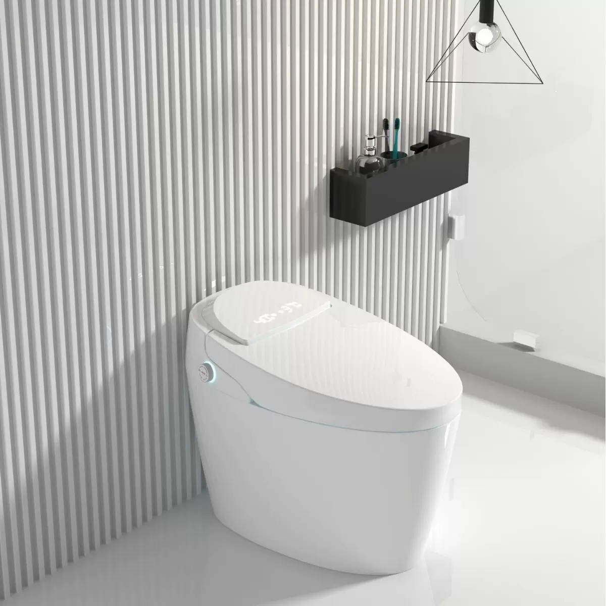 卫生间智能马桶坐便器一体式小户型自动冲水即热座便器智能卫浴