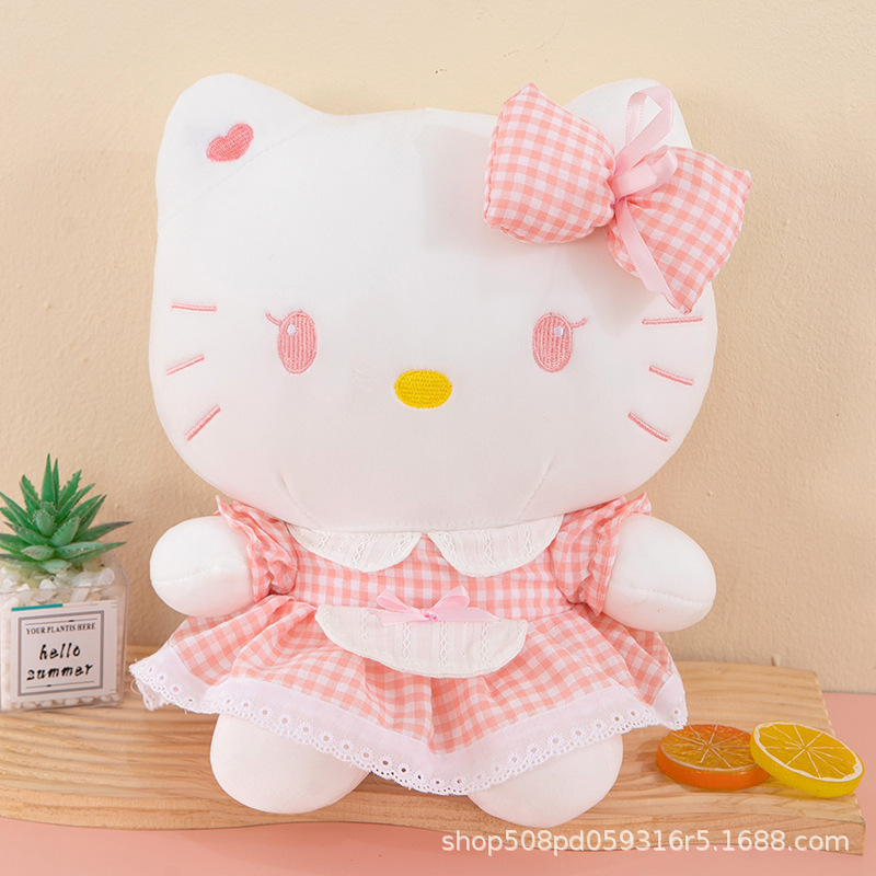 新品kt猫ピンク系ぬいぐるみケイティ猫ぬいぐるみ猫サイズ抱き枕祝日プレゼント卸|undefined