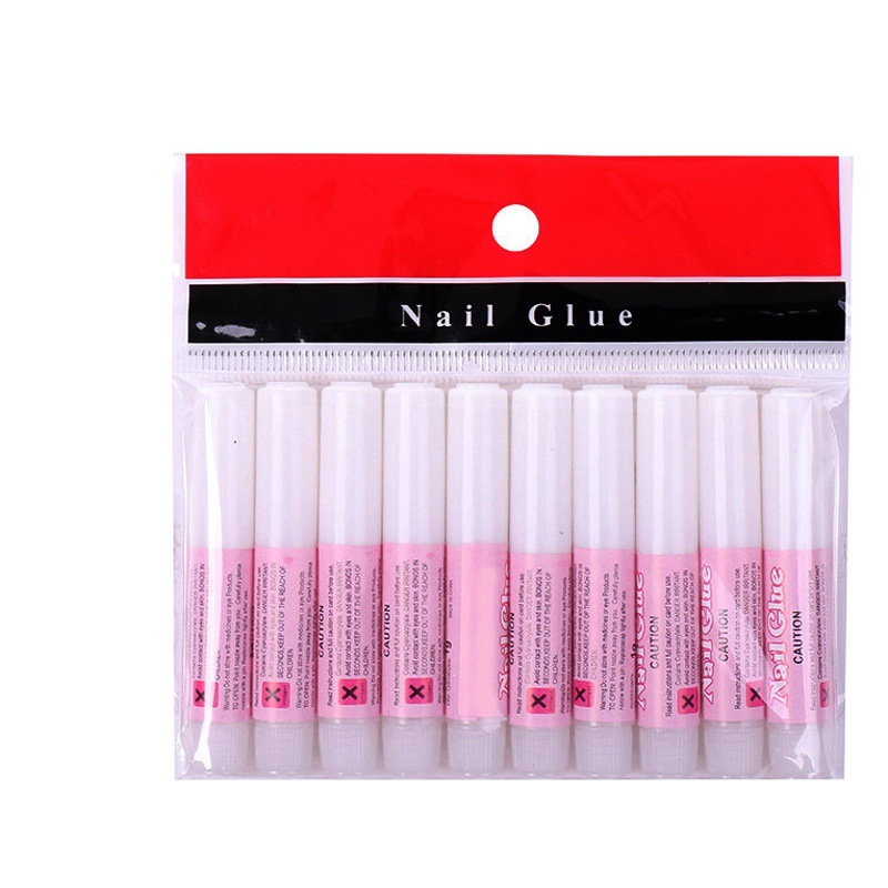 Wear DIY nail glue 2g glue firmly wear nail stick drill strong glue lasting extension