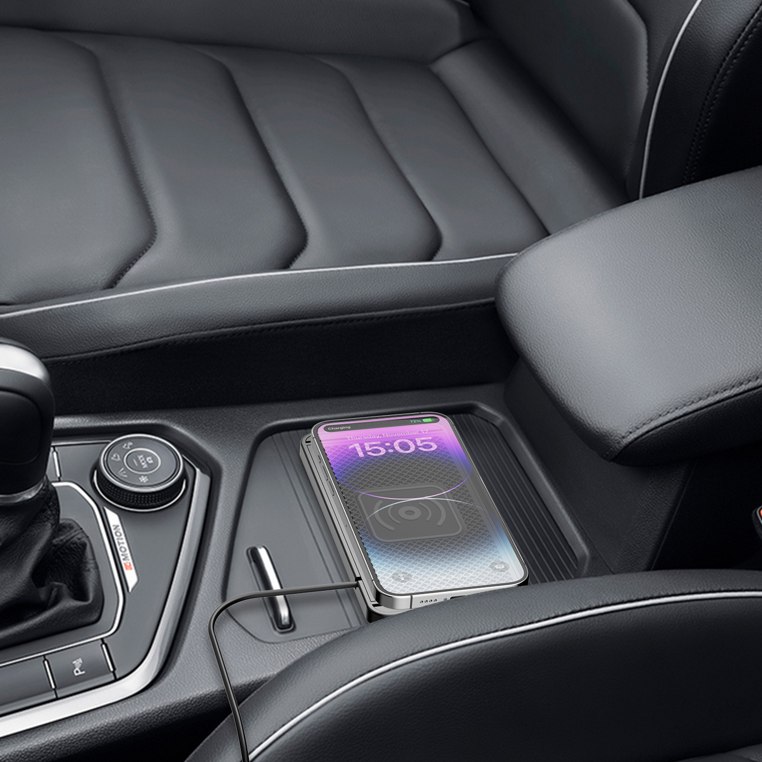 Car Wireless Charger Universal Adjustable For Multiple Models_voghion.com