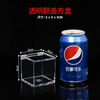 Square acrylic plastic box for manicure, nail sequins, storage system, transparent stand, wholesale