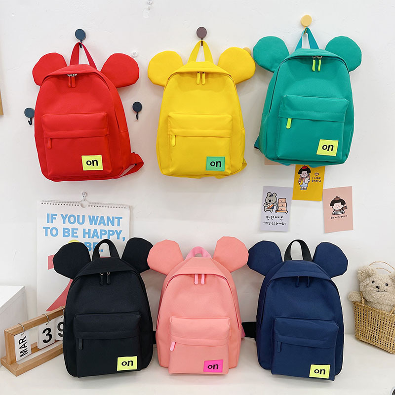 Adorable kindergarten baby school bag for primary school students, lightweight girl's cute children's backpack, stylish unisex children's double shoulder bag