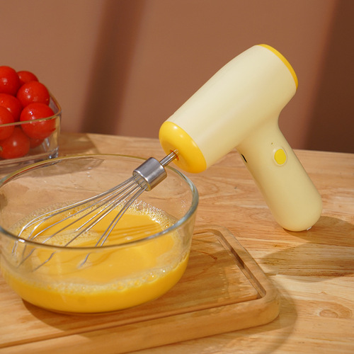 Wireless Electric Eggbeater Home Mini Cake Baking Handheld Cream Automatic Whipping Machine Charging Stirring Machine