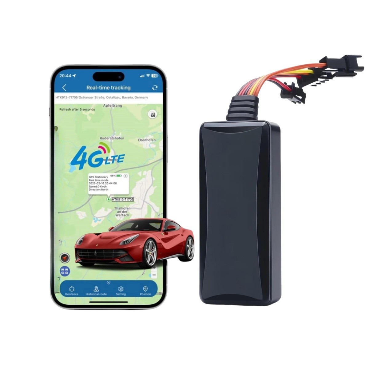 Cross-Border Car Gps Tracker 4g Tk911 Pro Free Platform