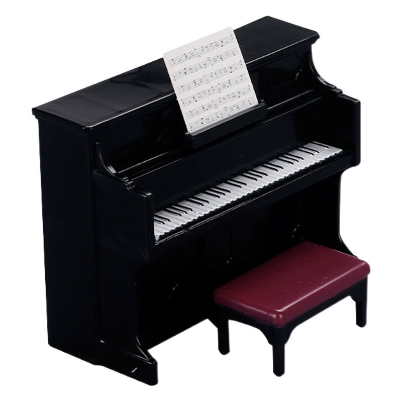 Мини-маленькая модель фортепиано миниатюрная сцена маленькая игрушка кукольный дом DIY съемки через границу
