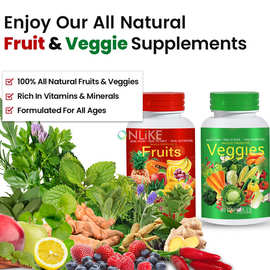 跨境热卖现货 水果蔬菜胶囊Fruits and Vegetables capsule 果蔬