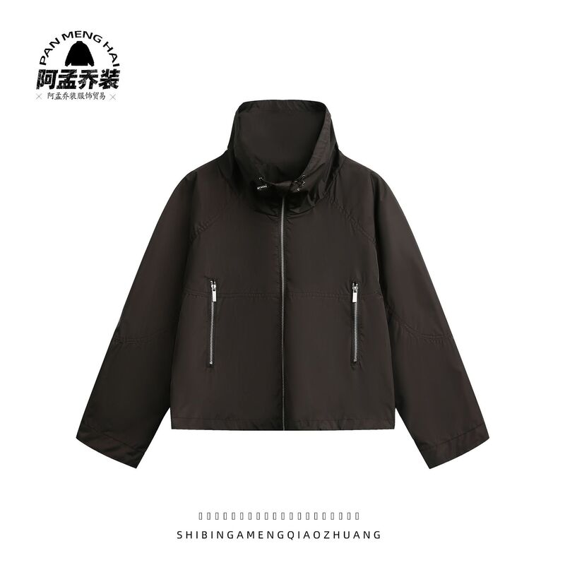 A Meng 2026 Spring and Autumn New Style Personalized Soft Shell Jacket for Men, Trendy Casual Design Outerwear A Meng 2026 Spring and Autumn New Style Personalized Soft Shell Jacket for Men, Trendy Casual Design Outerwear
