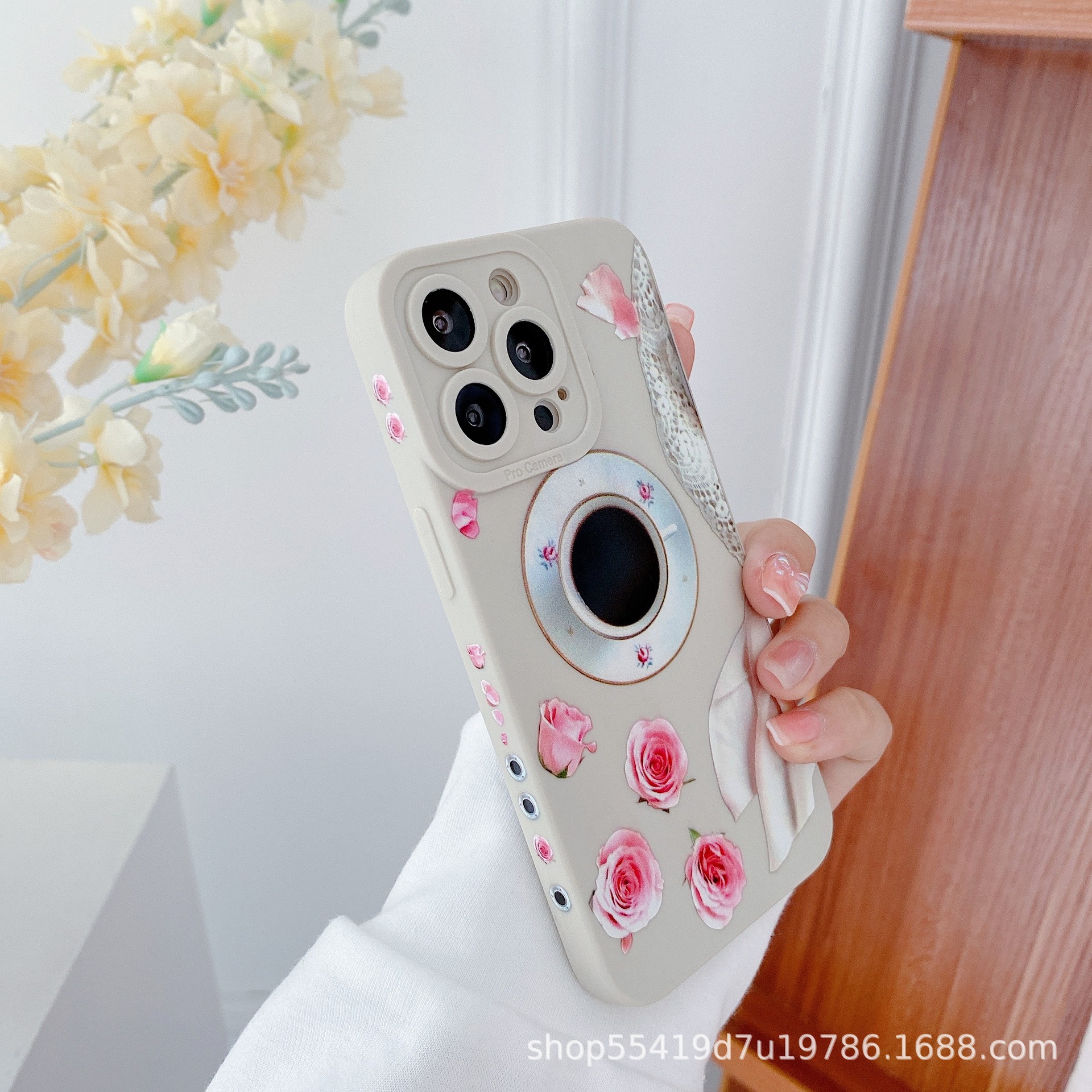 Aplicable a la nueva carcasa del teléfono móvil de Apple personalizable pintura creativa anti-caída pupila tpu Huawei Xiaomi funda del teléfono móvil