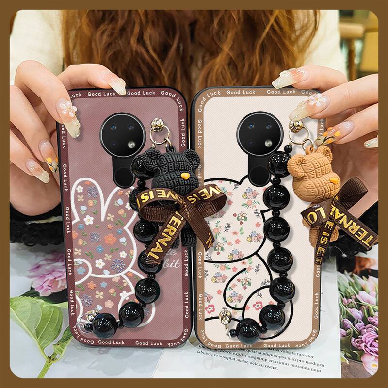 For Nokia mobile phone case texture fun heat dissipation dustproof creative personality liquid silicone couple cartoon