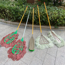 批发大扫把笤帚扫帚园林扫帚庭院打扫环卫塑料丝大扫把户外马路扫