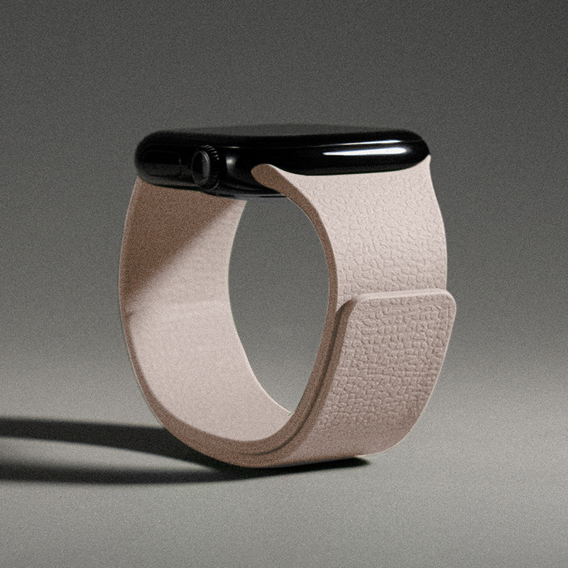 Aplicable a Apple S11 lichi grain magnetic S8 silicone S9 nuevo SE monocromático S10 deportivo S8 creativo S7 correa