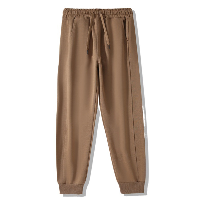 Algodón chino Otoño e Invierno cómodo deportes casual chándal personalizado tobillo-atado cordón adelgazamiento ropa de trabajo suelta pantalones logotipo personalizado