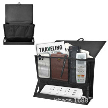 亚马逊床头床边收纳袋杂志架多功能手机遥控器收纳盒家居用品学生