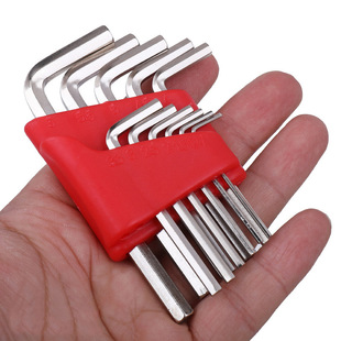 Compact Hexagonal Wrench Set, Hexagonal Screwdriver, Hexagonal Plate, High Hardness, Universal High-Strength Tool