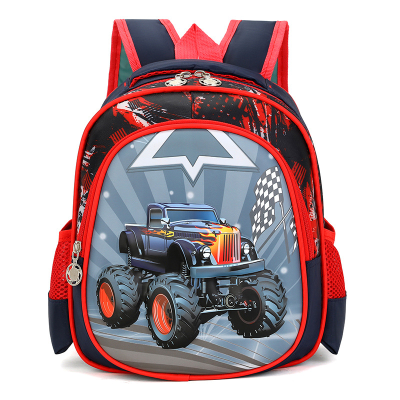 Mochila infantil de dibujos animados para niños y niñas de 3 a 6 años, mochila ligera, moderna y versátil, bolso escolar de moda