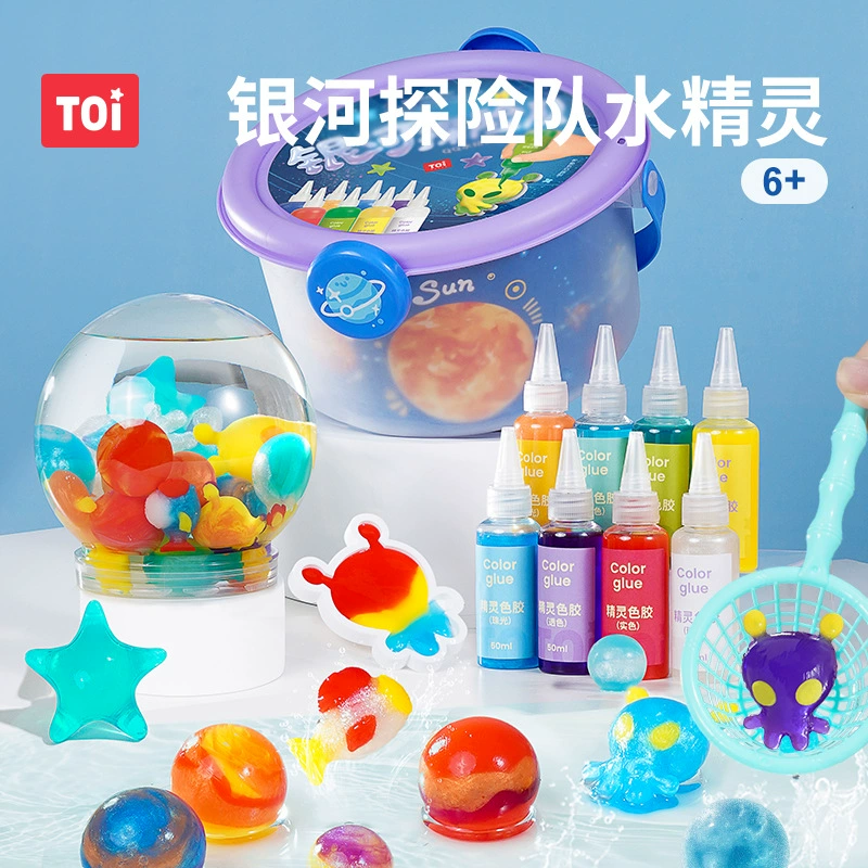 TOI图益 Популярная научная игрушка для мальчиков для рыбалки, ручная работа, 3D, поделки
