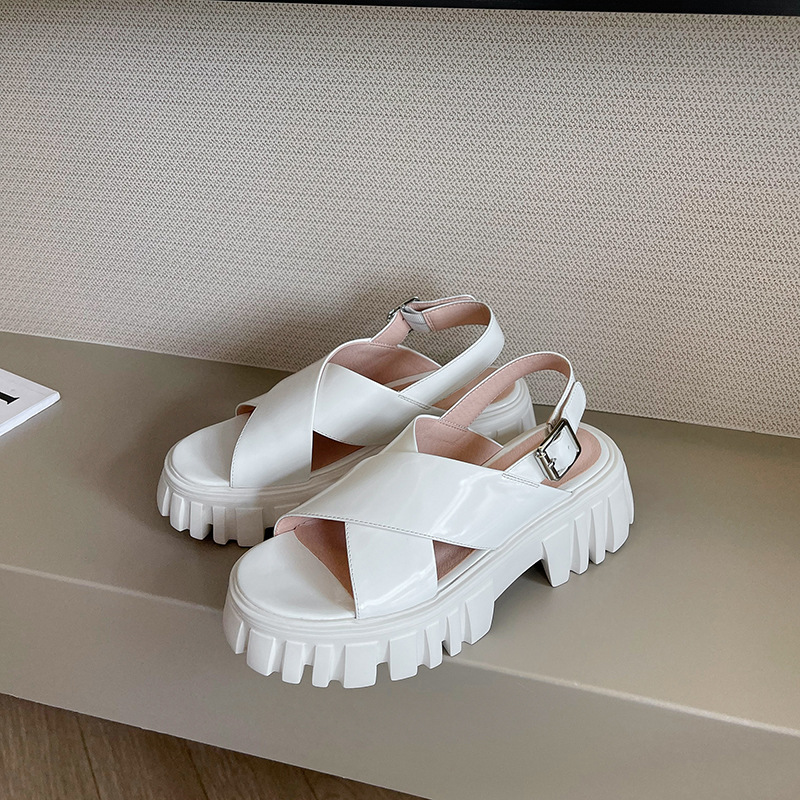 Chiko Tamiko Open Toe Flatforms Sandals