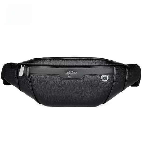 BARNOROO Casual Bag Waist Bag Men's Crossbody Bag Men's Multifunctional Chest Bag Men's Mobile Phone Bag Shoulder Bag Men's Fashion