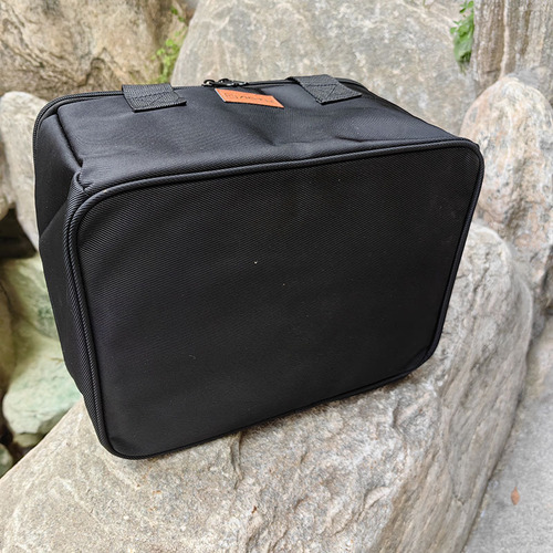 Outdoor storage bag portable picnic set pot gas tank anti-collision self-driving camping tableware bag multi-functional storage bag