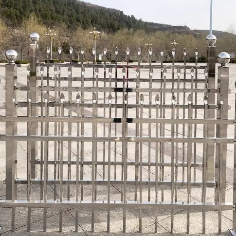 valla de acero inoxidable valla de patio valla de la comunidad villa valla valla de fábrica transformador de patio valla de protección personalizada