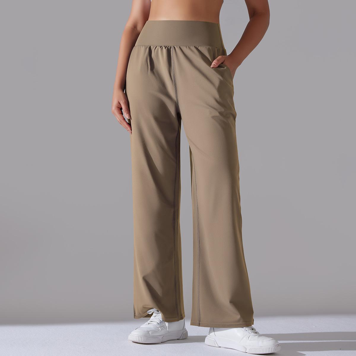 Simple Style Solid Color Active Bottoms Nylon Cotton Blend Casual Pants Activewear display picture 8