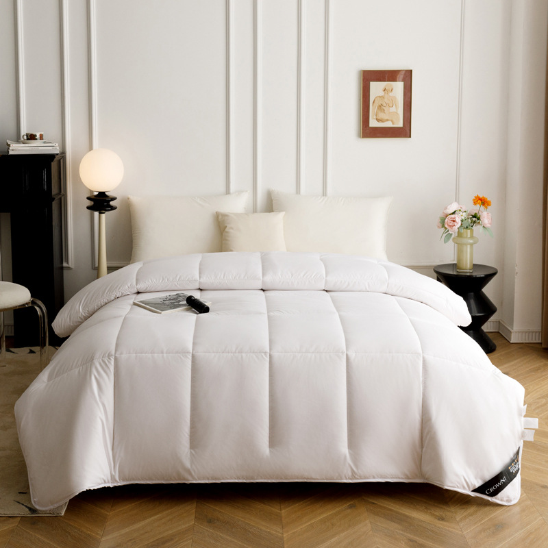 Crown Antibacterial New Zealand Wool Quilt Winter Thickened Warm Quilt Core Double Quilt [Non-Woven Fabric Bag] L