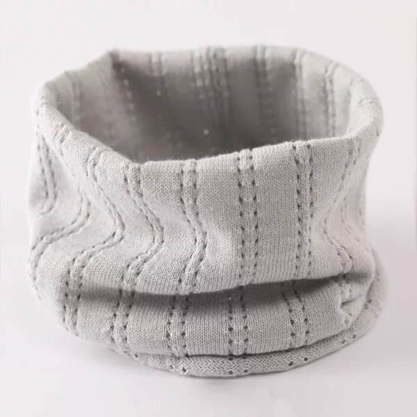 Autumn and Winter New Warm Neck Protection High-Neck Sun Protection Fake Collar Pullover Korean Style Versatile Men's and Women's Cold-Proof Knitted Scarf