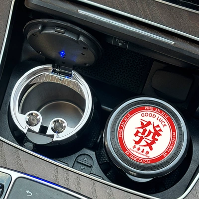 Inner Liner, Cat-Shaped Flip Cover, Car ashtray - hair-one-pack