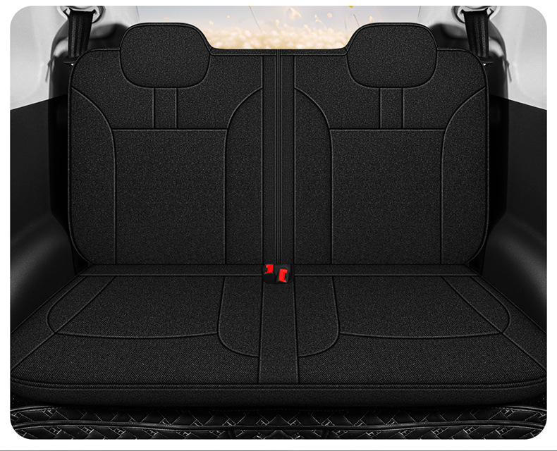 Changan Waxy Corn Lumin Special Full Surrounding Seat Cover Four Seasons Breathable Cotton and Linen Car Cushion Fabric Seat Cover