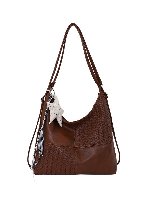 Bolsa multipropósito de gran capacidad para mujeres verano 2026 nueva moda empalme mochila de hombro de viaje bolsa de ocio